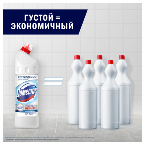 Чистящее средство универсальное Domestos "Ультра белый", гель, 1 литр