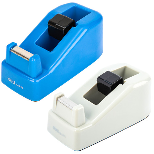 Диспенсер DELI 811 для клейкой ленты 18 мм, ассорти