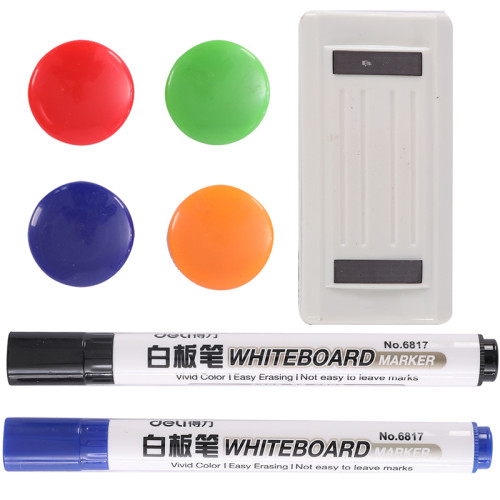 Доска-флипчарт DELI 60 x 90 см,  магнитно-маркерная, на треноге 