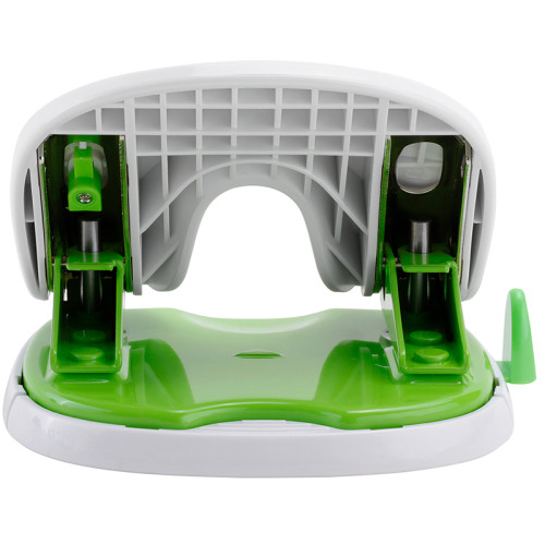 Дырокол DELI, до 20 листов, пластиковый корпус, ассорти