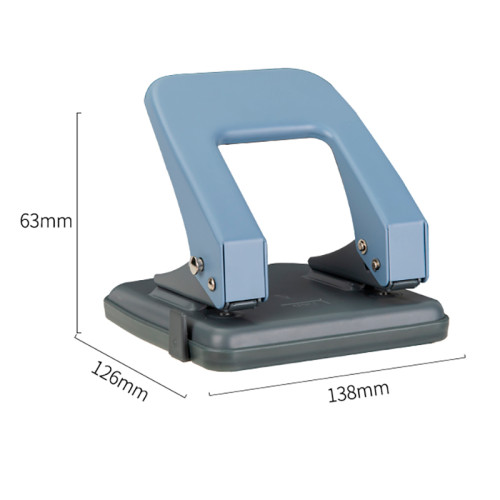 Дырокол DELI, до 35 листов, металлический корпус