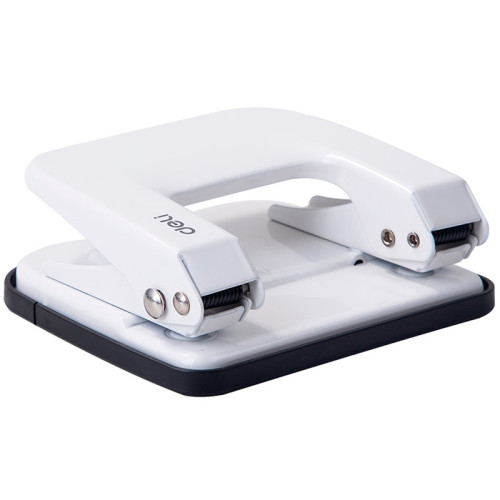 Дырокол DELI "E0137", до 20 листов, металлический корпус