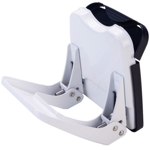 Дырокол DELI "E0138", до 35 листов, металлический корпус