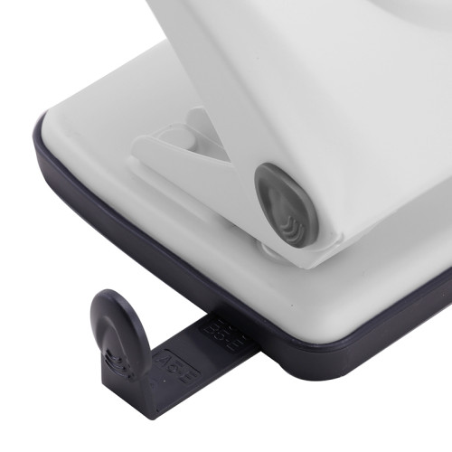 Дырокол DELI "PRO", до 20 листов, металлический корпус