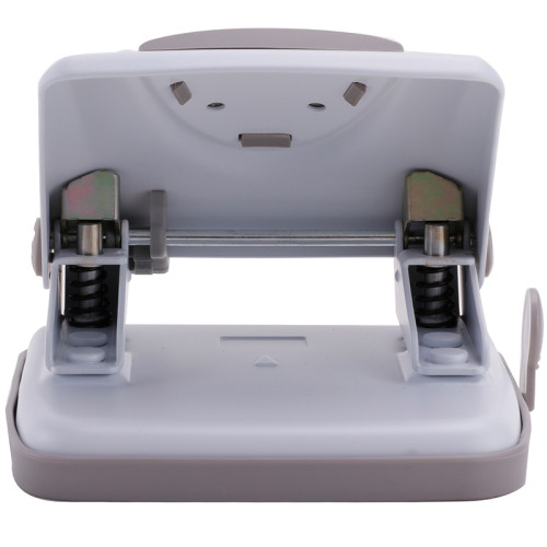 Дырокол DELI "PRO", до 20 листов, металлический корпус