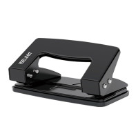 Дырокол i Select до 10 листов, металлический корпус, черный