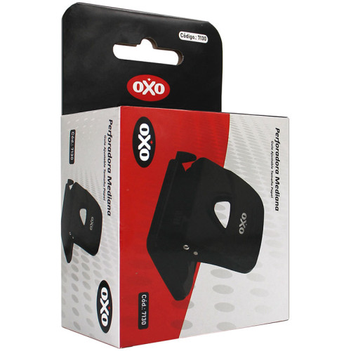 Дырокол "7130", до 30 листов, металлический корпус