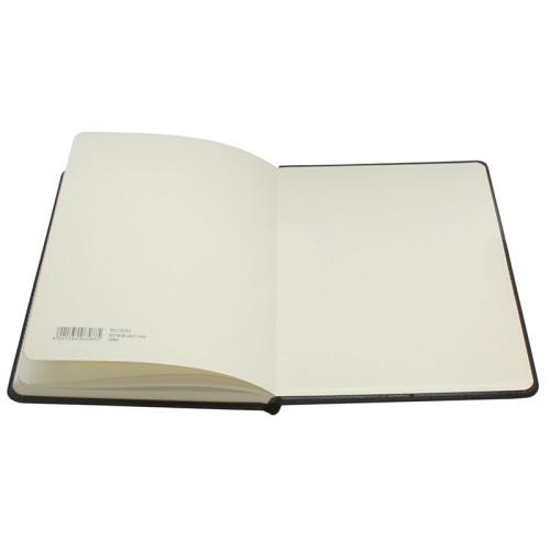 Ежедневник недатированный Deli А5, 160 страниц, кожзам, черный