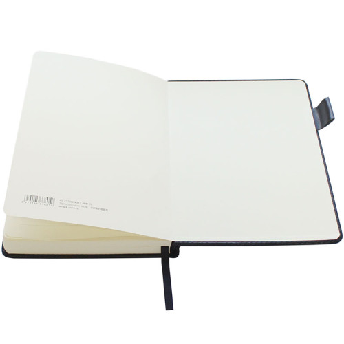 Ежедневник недатированный Deli А5, 360 страниц, кожзам,  черный