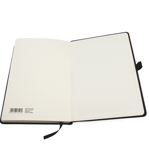 Ежедневник недатированный Deli А5, 96 страниц, 80 г/кв.м., серый 