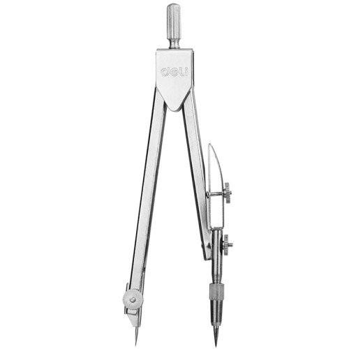 Готовальня Deli 8601, 2 предмета, пластиковый футляр