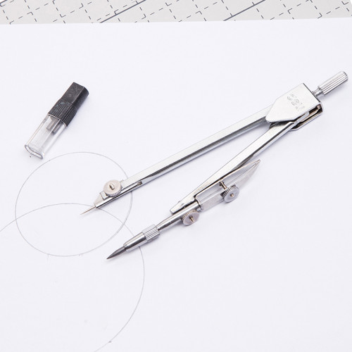 Готовальня Deli 8601, 2 предмета, пластиковый футляр