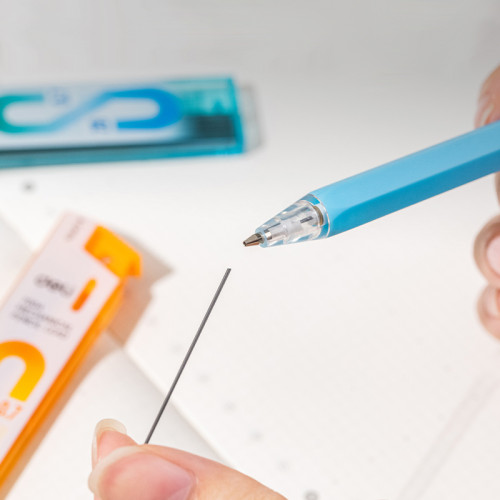 Грифели DELI для механических карандашей, 0,5 мм, 2В