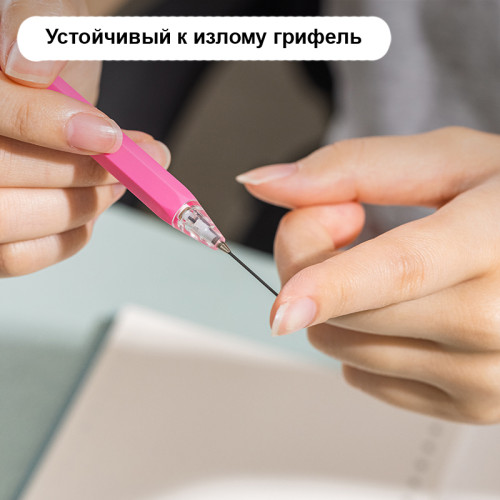 Грифели DELI для механических карандашей, 0,7 мм, 2В