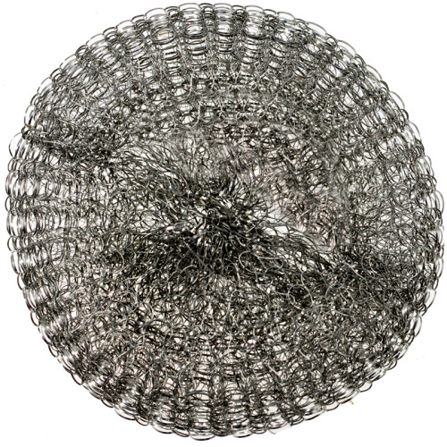 Губка металлическая OfficeClean для мытья посуды, 9х3 см, 1 шт