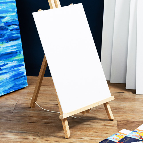 Холст на картоне DELI "Finenolo", 40х50 см, 280 г/м2, среднее зерно, хлопок