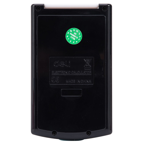 Калькулятор карманный DELI "39217" 8-разрядный, 105х65х15 мм, черный