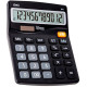 Калькулятор настольный DELI "1210" 12 разрядный, 157х120х36 мм, черный