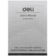 Калькулятор настольный DELI "1507" 12 разрядный, 168х123х30 мм, черный