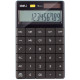 Калькулятор настольный DELI "1589" 12 разрядный, 166х104х15 мм, черный