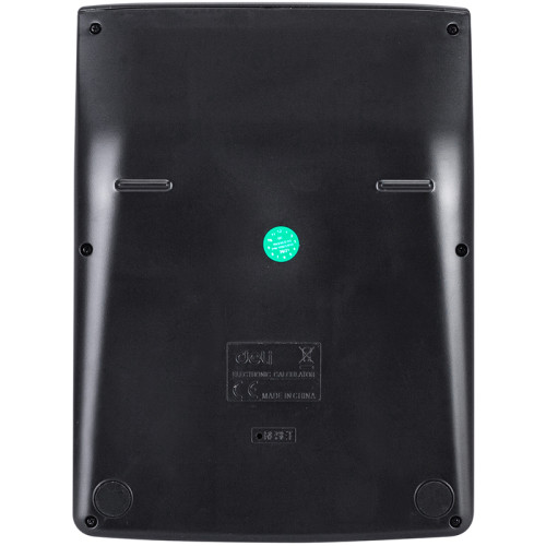 Калькулятор настольный DELI "1631" 12 разрядный, 193х148х32 мм, черный