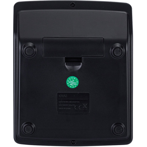 Калькулятор настольный DELI "E837" 12 разрядный, 150х120х52 мм, черный