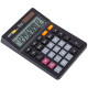 Калькулятор настольный DELI "M01320" 12 разрядный, 149х104х26,6 мм, черный