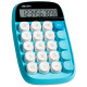 Калькулятор настольный DELI "TE35" 10 разрядный, 151х91х35 мм, синий
