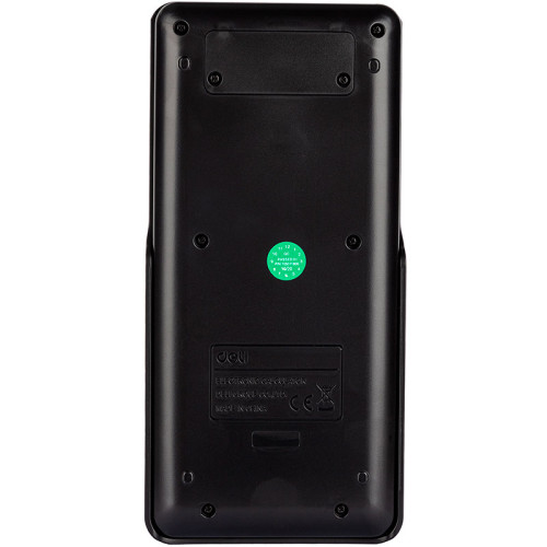 Калькулятор научный DELI "ED82ES", 10+2 разрядов, 252 функции, 173,2х83х17,6 мм, черный