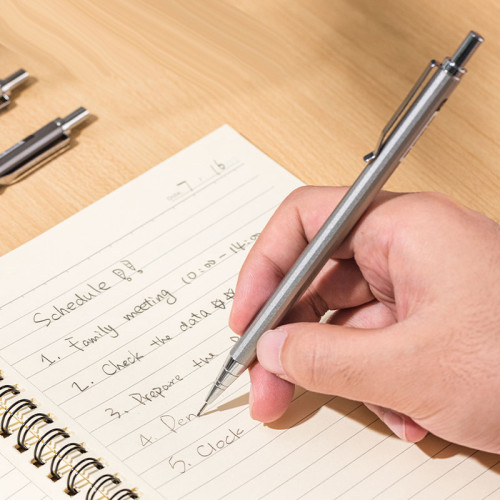 Карандаш механический DELI "ELITE", 0,5 мм, металлический корпус ассорти