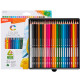 Карандаши цветные Deli "Color Emotion", 24 цвета, дерево, картон