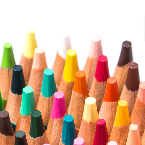 Карандаши цветные Deli "Color Emotion", 24 цвета, дерево, метал. пенал