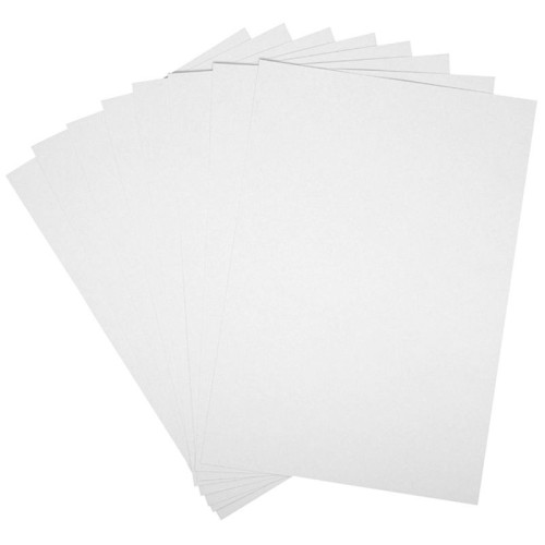 Картон белый ArtSpace "Сова" немелованный, 8 листов, в папке