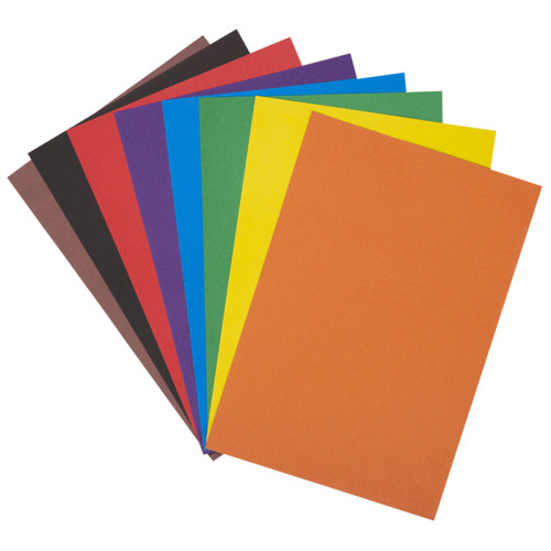 Картон цветной А4 ArtSpace "Собачка",  немелованный, 8 листов, 8 цветов