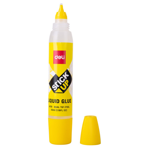 Клей канцелярский DELI, 35 мл, с двумя аппликаторами