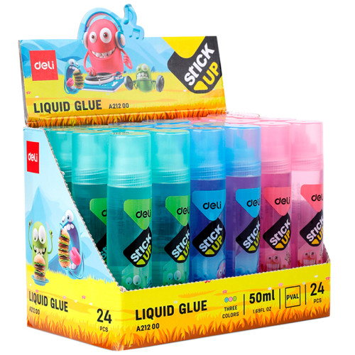 Клей канцелярский DELI "Bumpees", 50 мл, с аппликатором