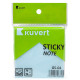 Клейкие листики KUVERT "Sticky" 76 х 76 мм, голубые, 100 листов