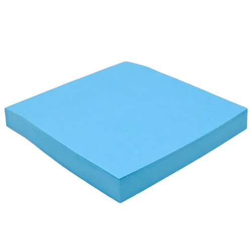 Клейкие листики KUVERT "Sticky" 76 х 76 мм, неон-синий, 100 листов