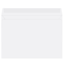 Конверт С5 OfficeSpace (162х229 мм) белый, отрывная лента