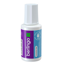 Корректирующая жидкость Berlingo на водной основе, 20мл.