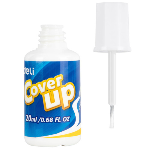 Корректирующая жидкость DELI, 20 мл, с кисточкой