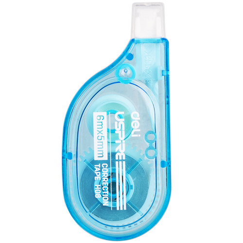 Корректирующий роллер DELI "Uspire",  5 мм х 6 м, ассорти