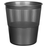 Корзина для мусора OfficeClean 9 литров, сетчатая, серая