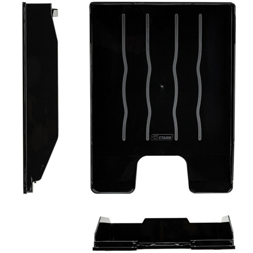 Лоток горизонтальный СТАММ "ЭКСПЕРТ" черный