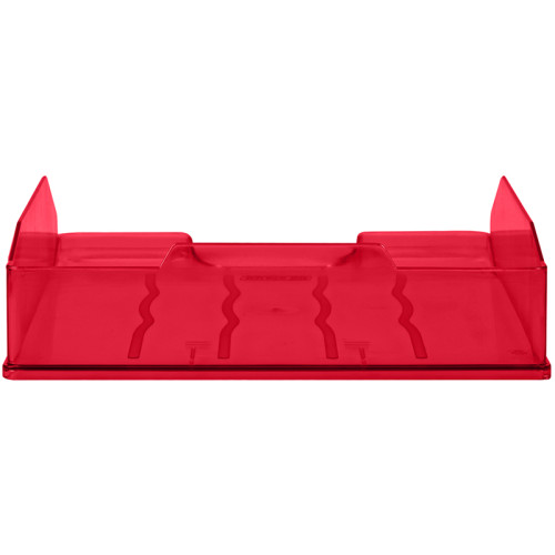 Лоток горизонтальный СТАММ "ЭКСПЕРТ" темно-красный "Вишня"