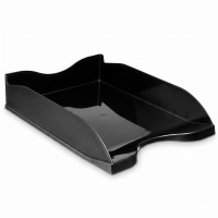 Лоток горизонтальный СТАММ "Люкс" черный