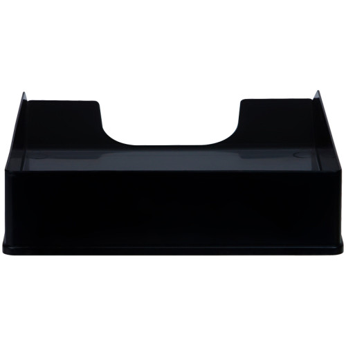 Лоток горизонтальный СТАММ "СТАНДАРТ" черный