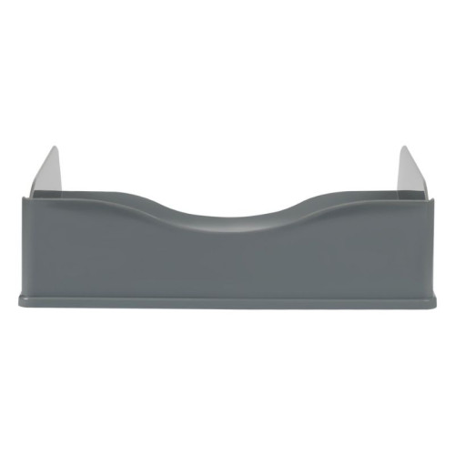 Лоток горизонтальный СТАММ "ТРОПИК" серый