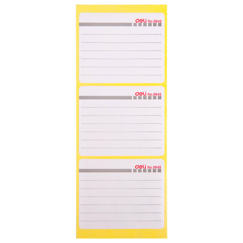 Лоток вертикальный DELI, 3 отделения, чёрный