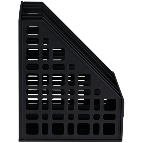 Лоток вертикальный СТАММ, 5 отделений, черный